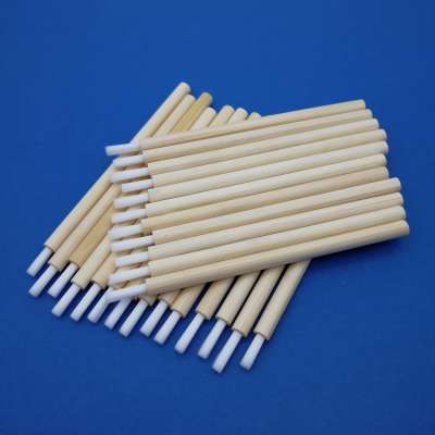 disposable bamboo lip brush best eye shadow brush wooden handle eyeliner brush