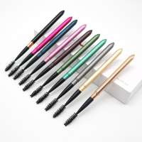 New Release Wholesale Rocket Eyelash Lash Brush Metal Tube Mascara Applicator Spoolie Brush Custom Mascara wands