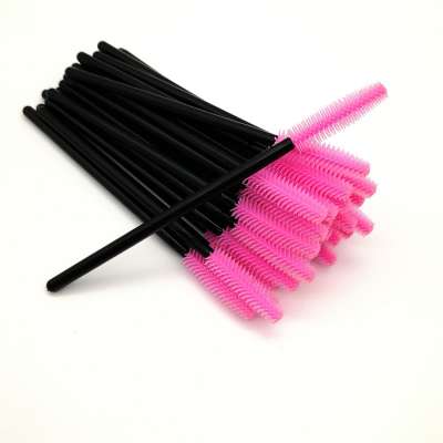 disposable makeup brush silicone mascara wands eyelash cleansing brush