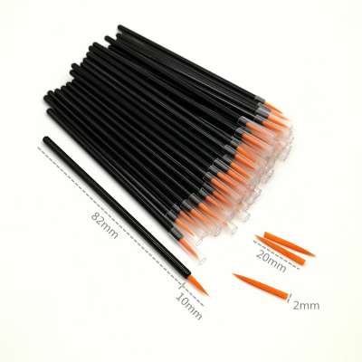 disposable eyeliner brush eyebrow brush private label eye makeup brush